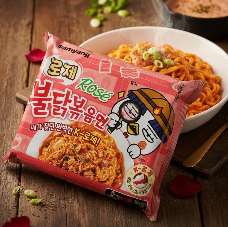 Buldak Ramen Rose