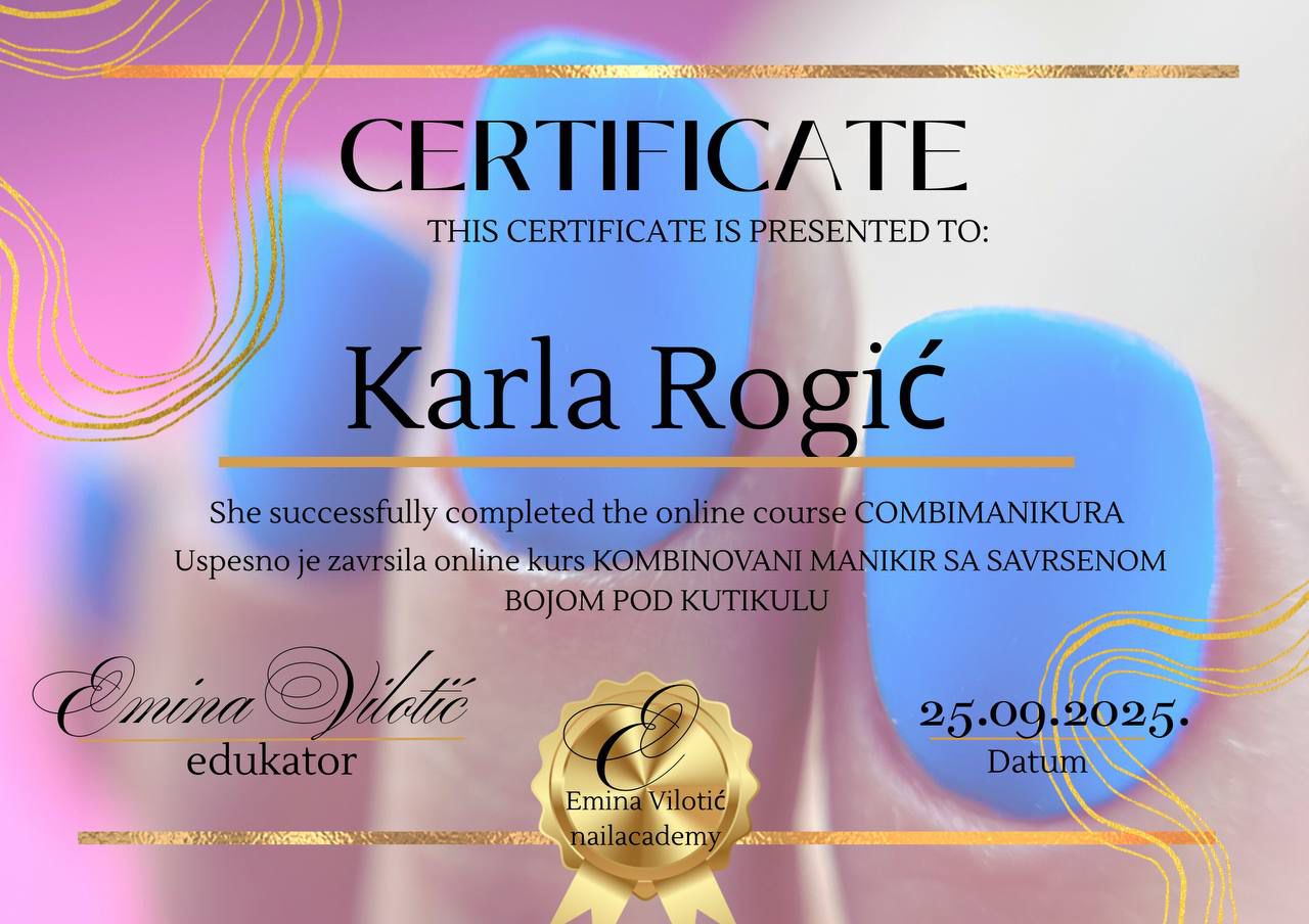 Kombinirana manikura i ojačavanje prirodnog nokta